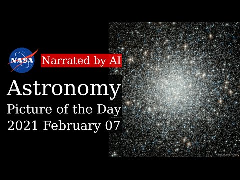 APOD: 2021-02-07 - Blue Straggler Stars in Globular Cluster M53 (Narrated by Brian)