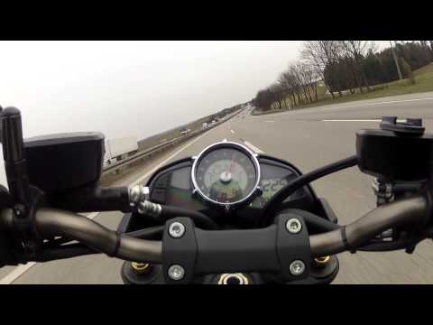 Mercedes S63 AMG "Rote Sau" meets Suzuki B-King - GoPro HD