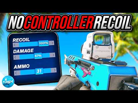 🦈#1 *BEST* CONTROLLER CHAMPION + BEST SETTINGS & SENSITIVITY FOR ZERO RECOIL 🦈- Rainbow Six Siege X
