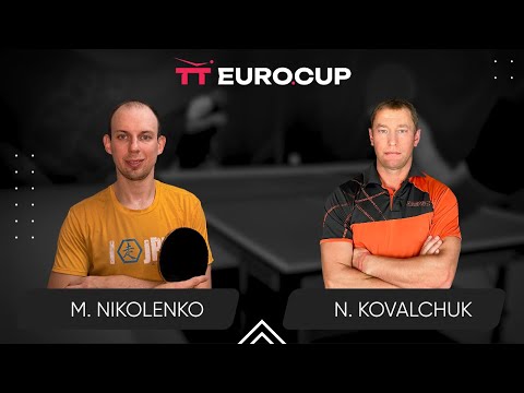 15:55 Maksym Nikolenko - Nazarii Kovalchuk 20.02.2024 TT Euro.Cup Ukraine Star. TABLE 3