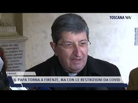 2022-02-19 FIRENZE - IL PAPA TORNA A FIRENZE, MA CON LE RESTRIZIONI DA COVID