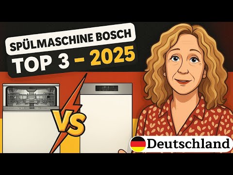 Geschirrspüler Test 2025: Bosch Geschirrspüler Serie 6 - Spülmaschine 60 cm, Teil- & Vollintegriert!