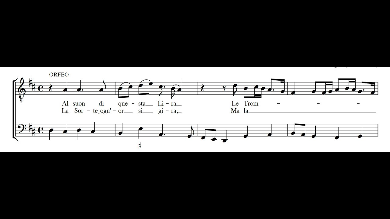 ANTONIO DRAGHI: Al suon di questa lira PDF SCORE