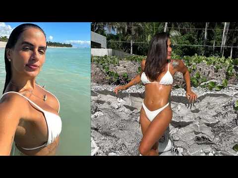 EM ALAGOAS, CAROL PEIXINHO EXIBE CORPO ESCULTURAL COM BIQUÍNI MINÚSCULO E AGITA A WEB!