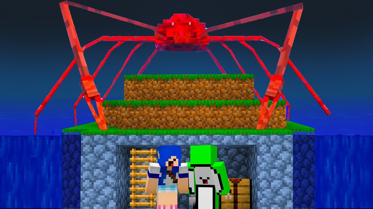 Não Sobrevivendo Em uma ILHA COM MODS ASSUSTADORES HARDCORE