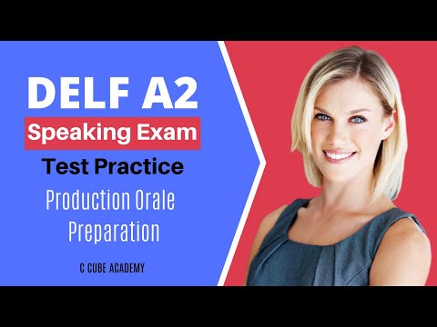 DELF A2 Speaking Exam | DELF A2 Production Orale Preparation Reussir le Delf A2 Sample Paper