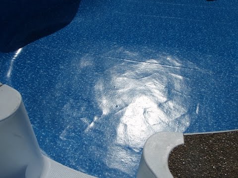 Wrinkles In A New Pool Liner