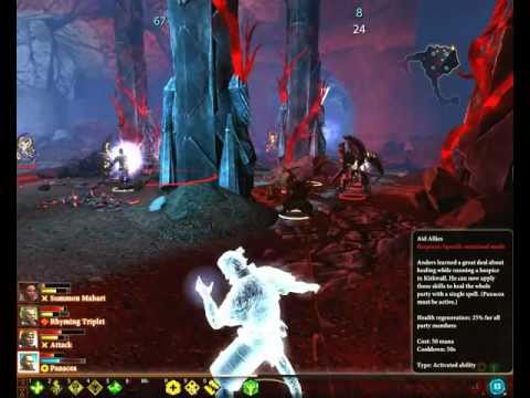Dragon Age 2 - Ancient Rock Wraith - Nightmare - 1.35 Minutes - Rogue