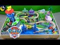 Paw Patrol Adventure Bay Play Table Look Out Tower Pups Kidcraft Wooden Train Tracks Table Playset