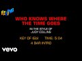 Judy Collins - Who Knows Where The Time Goes (Karaoke)