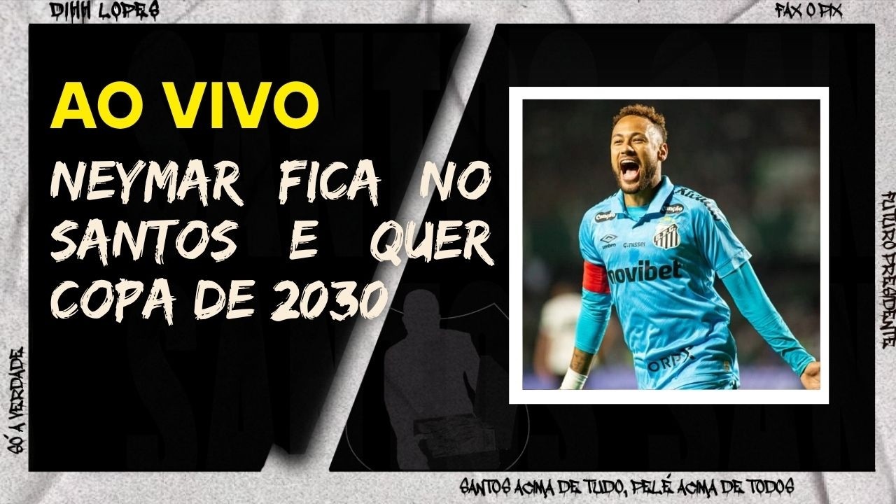 NEYMAR FICA/ SANTOS COLOCA SALÁRIOS EM DIA/ DESFALQUES