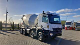 Mercedes-Benz AROCS 3240 / GRUSZKA 9M3 / 8×4 / BETONOMIESZARKA / AUTOMAT / KAM