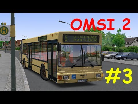 Let's Play OMSI 2 Teil 3 - Linie 5 Nervenklinik - U Ruhleben (MAN NG272)