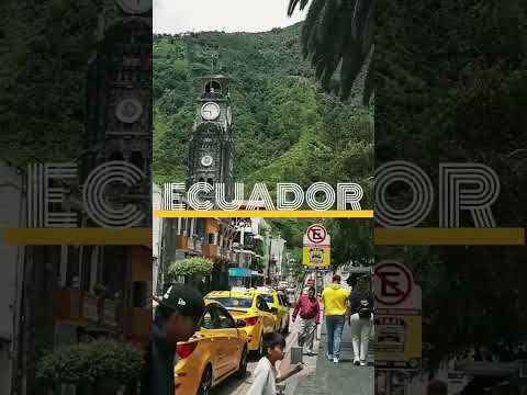 BAÑOS DE AGUA SANTA ECUADOR #ecuador #travel #musica #shuar #deutschland #tungurahua #volcano