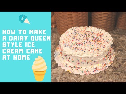 How To Make A Carvel  Style Ice Cream Cake At Home