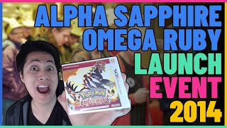 Pokémon Omega Ruby & Alpha Sapphire UK Launch Event In 2014.