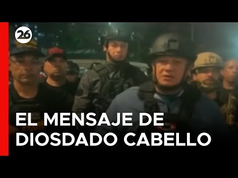 🚨 MADURO CAPTURED | Diosdado Cabello's message from Venezuela