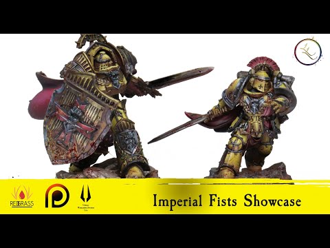 HORUS HERESY Imperial Fists Praetor Commission Showcase