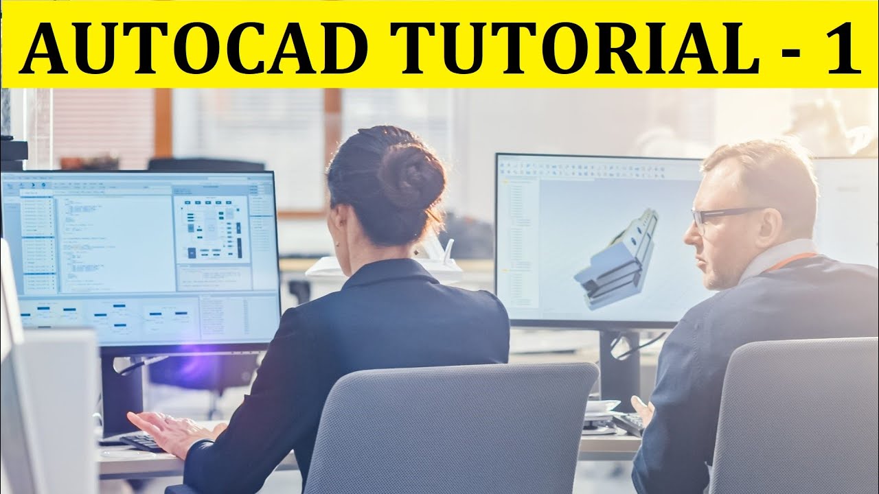 BASIC AUTOCAD TUTORIAL  01 - AUTOCAD USER INTERFACE