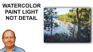 Watercolor Techniques: Simplifying Complex Scenes for Beginners