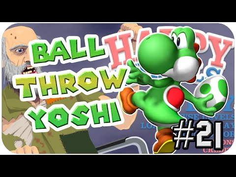 BALL THROW YOSHI || HAPPY WHEELS #21