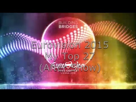 My Personal Eurovision 2015 Top 27 (After Show)