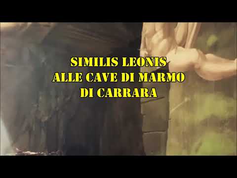 SIMILIS LEONIS ALLE CAVE DI MARMO DI CARRARA