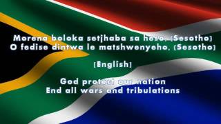 South African Nation Anthem (Lyrics + English Translation)