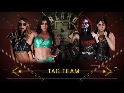 WWE 2K18 - Chyna and Emma VS Rosemary and Nikki Cross