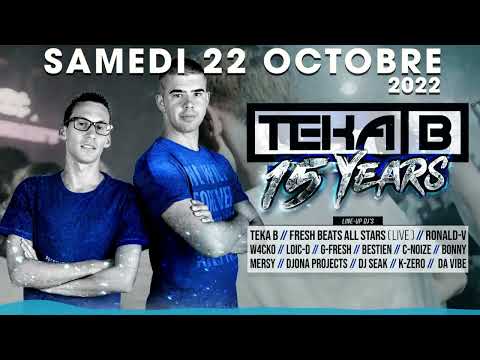 🔵 TEKA B 15 YEARS - Megamix by G-FRESH [ 4/4 ]
