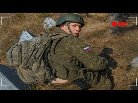 Caught in the Open Incredible Ukrainian Drone Attack Catches Russian Soldier Instantly