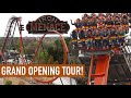 WE RODE IRON MENACE Dorney Park S New For 2024 B M Dive Coaster NOW OPEN