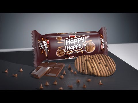 Parle Happy Happy Cookies TVC (Just the animation part)