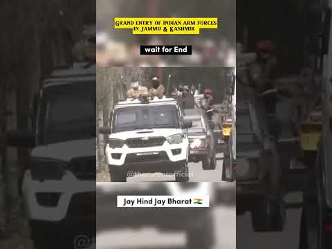 grand entry of indian arm forces 🇮🇳🙏🫡#respect #soldiers #army #grandentry #shorts #short