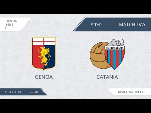 AFL19. Italy. Serie B. Day 5. Genoa - Catania