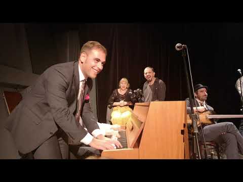 Shirt Tail Stompers at LindyShock. The most SHOCKING  piano jam by Gordon Webster and Luca Filastro