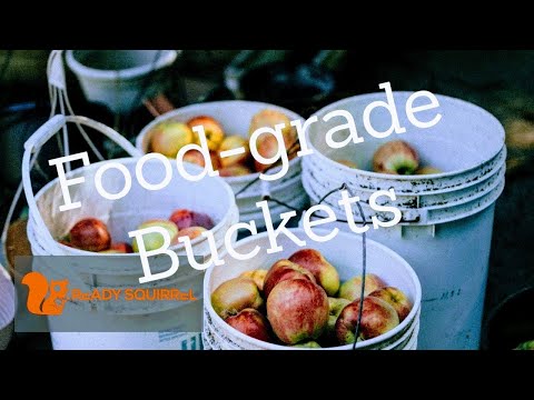 Food Grade Buckets vs Non Food Grade Buckets for Long-term Food Storage