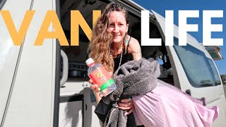 How I Do Laundry Living Van Life | Solo Female Van Life Australia