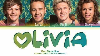 One Direction &#39;Olivia&#39; Lyrics (Color Coded Lyrics)