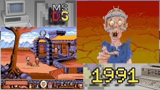 50 MS-DOS games released in 1991