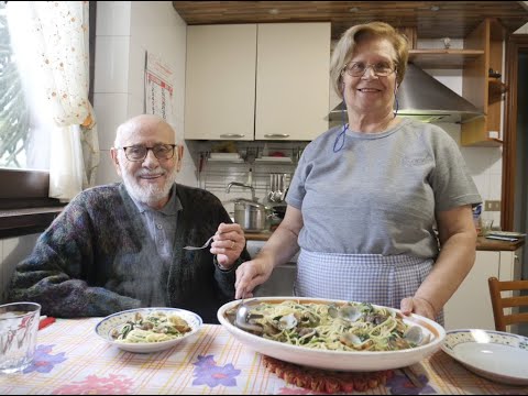 LINGUINE VONGOLE E CIME DI RAPA - RICETTA DELLA NONNA MARIA