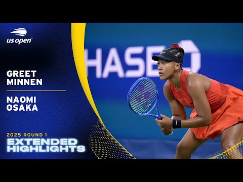 Greet Minnen vs. Naomi Osaka Extended Highlights | 2025 US Open Round 1
