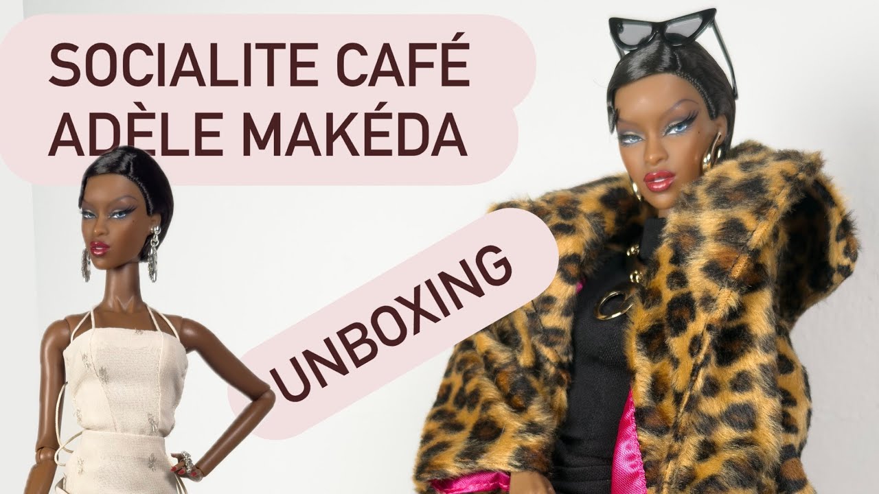 Black Coffee Realness ☕️ Socialite Café Adèle Makéda | Integrity Toys | WClub Exclusive Doll