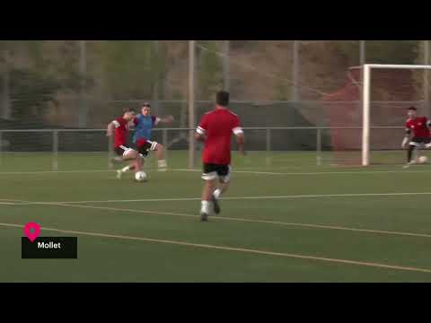 El CF Mollet UE comença a entrenar per preparar el nou curs 2025-2026