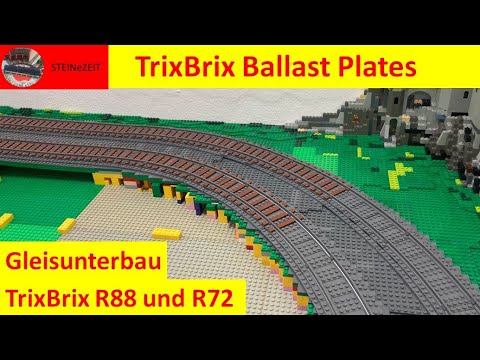 Dietmar´s Brick-World (173) TrixBrix Ballast Plates R88 und R72