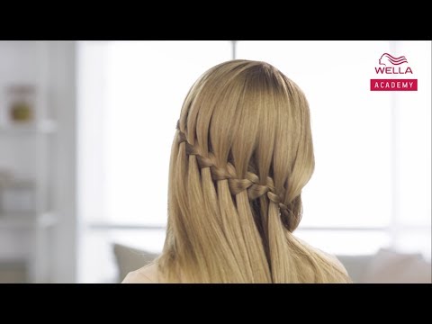 Jak zrobić warkocz wodospad? Tutorial Hair Coach Wella Polska