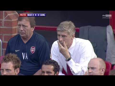 Man Utd v Arsenal   2003   0-0 (Vieira Red Card, Van Nistelrooy Miss the Penalty Kick) Full Match