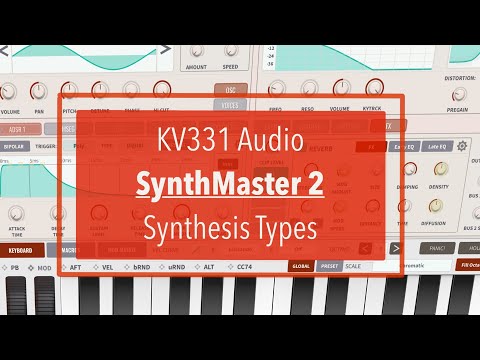 KV331 Audio SynthMaster 2 for iPad - Tutorial Part 2: Synthesis Types