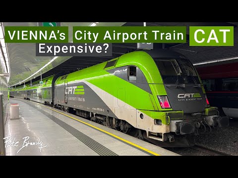 RELATÓRIO DE VIAGEM | CAT Trem do Aeroporto da Cidade de Viena | Expresso do Aeroporto de Viena