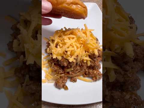The Best Sloppy Joe’s Recipe Ever! #cooking #homemade #sloppyjoes #beef #sandwich #fyp